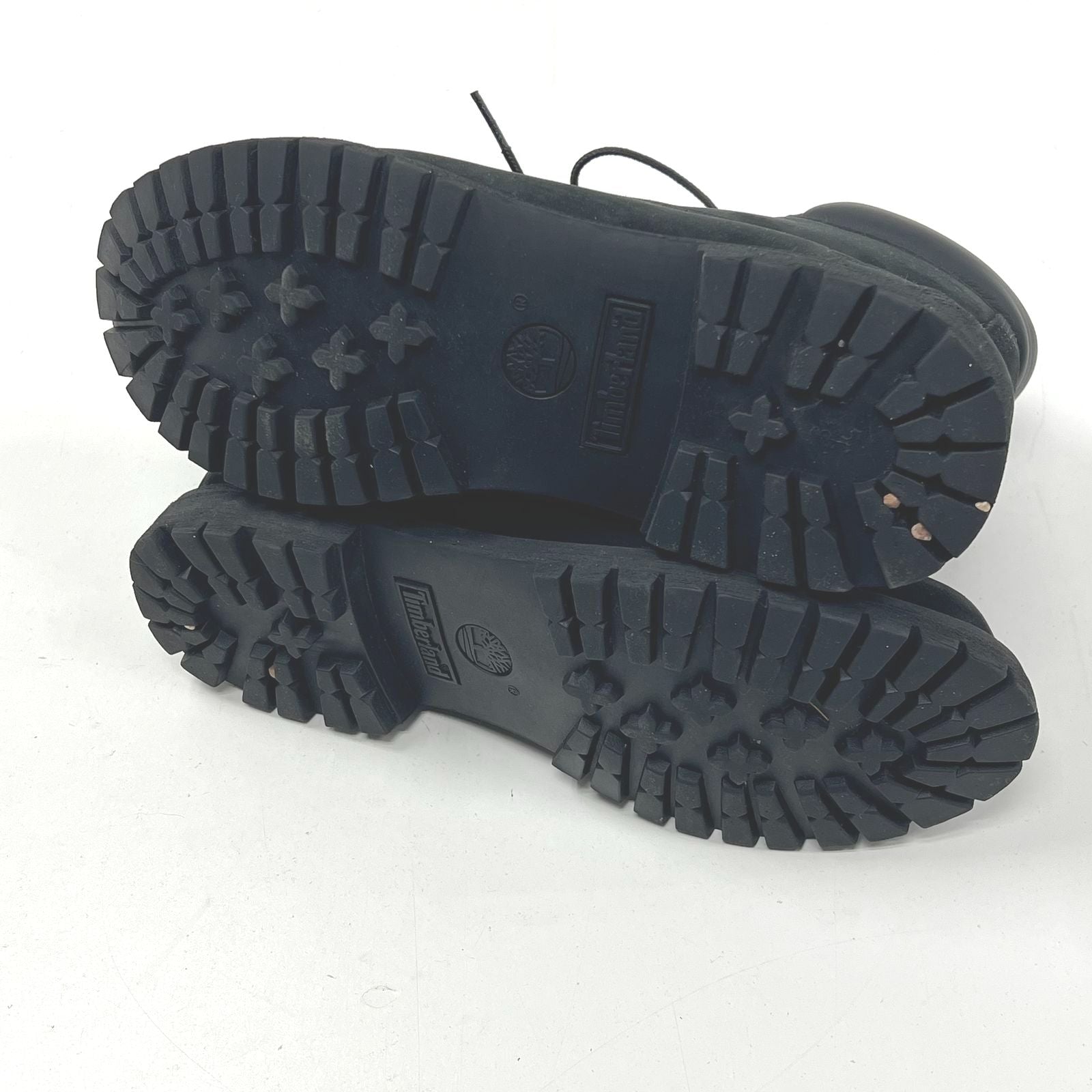 Timberland 6-Inch Premium Boots Black Nubuck PrimaLoft Waterproof Womens 9.5