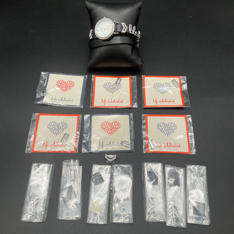 Keep Collective Watch and Charm Jewelry Lot 16pc Letter Birthstone Sliders