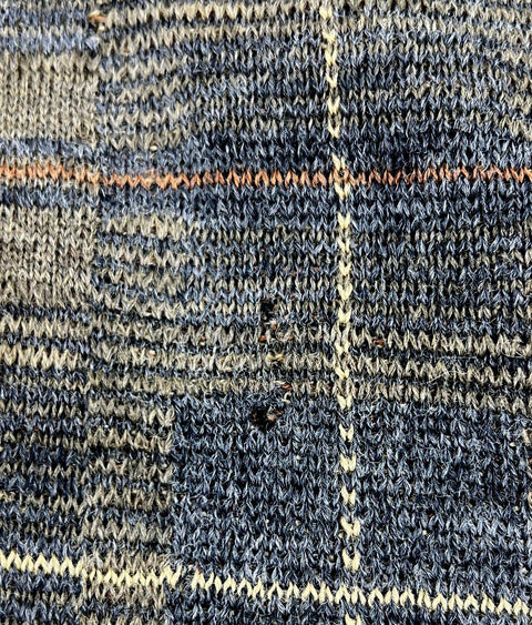 Vintage 90s Jos A Bank Brown Plaid Merino Wool Sweater Men's XL NWT