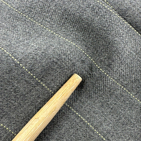Vintage Y2K Ermenegildo Zegna Men's Grey Pinstripe Blazer Made in Italy Sz 50R