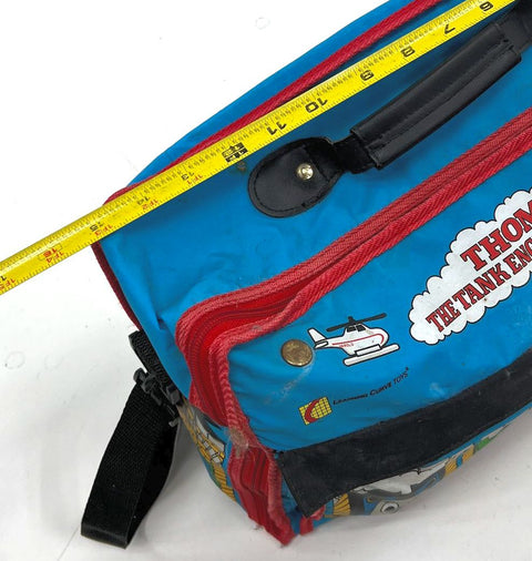 Vintage 1997 Thomas The Tank Engine Wooden Railway Carrying Case Track Lot