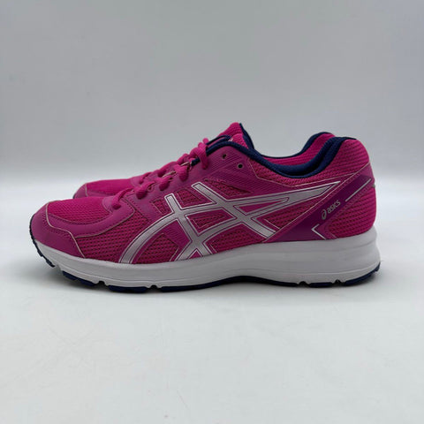 Asics Women's Jolt 2 Pink Silver Navy Running Shoes Size 9.5