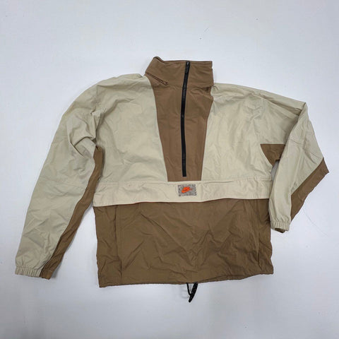Nike Sportswear Repel Legacy Anorak Jacket Tan Beige Packable Pullover Men's XS