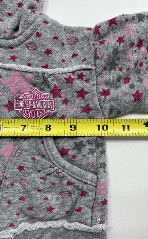 Harley Davidson Baby's Gray Hoodie - Size 12M