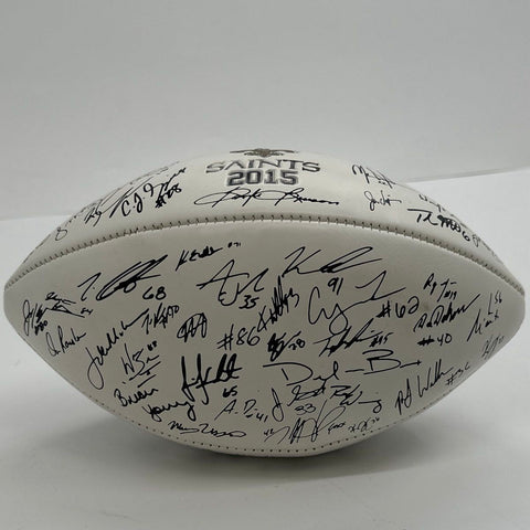 Baden NFL Football New Orleans Saints 2015 Facsimile Autograph Collector Series