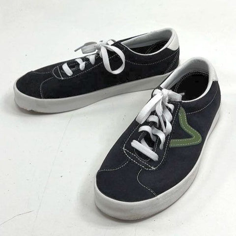 Vans Sport Low Black Green White Skate Shoes Sneakers Mens 6.5 Womens 8