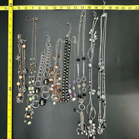 Mixed Costume Jewelry Lot 50+ Pieces Signature Series Statement Necklaces Sets