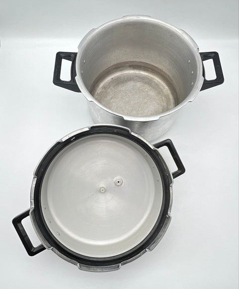 Prestige Aluminum Pressure Cooker 20L Large Capacity 2 Piece Set Pot Lid
