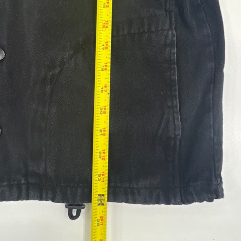 Spitfire Men's The End Chore Jacket Black Green Contrast Skate Size S