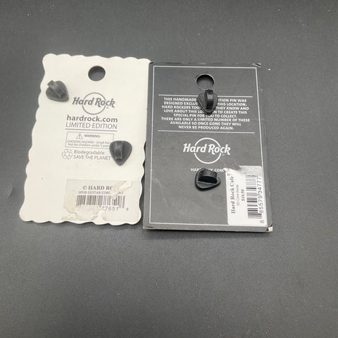 Hard Rock Cafe Lot of 11: 5 Enamel Guitar Pins & 6 Save the Planet Buttons