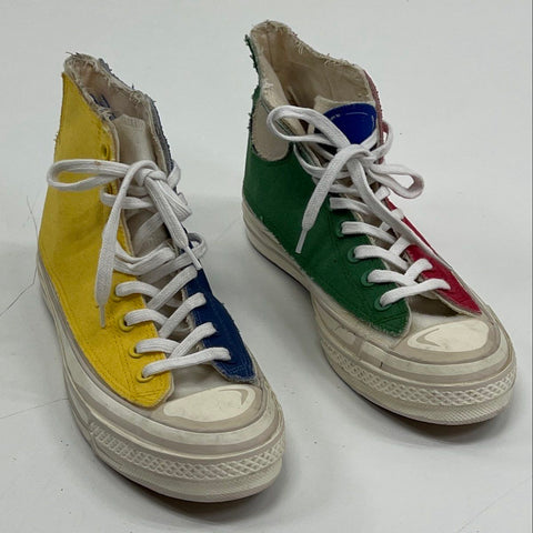 Converse Chuck 70 High Joshua Vides Deconstructed Sneakers Men's Size 8.5