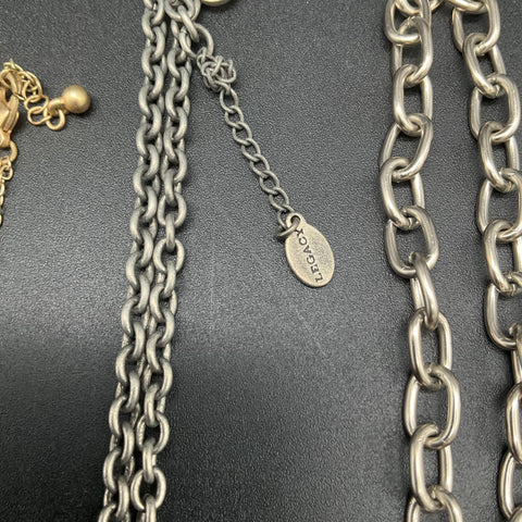 Sisi Amber Legacy Charming Charlie Necklace Lot 9 Husker Statement Jewelry