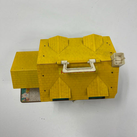 Vintage 1970s Fisher-Price Play Family House #952 Little People Dollhouse