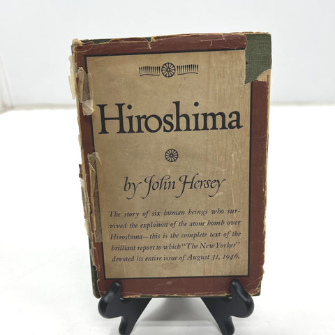 Hiroshima John Hersey 1st Edition HC DJ 1946 Alfred A Knopf Borzoi Book