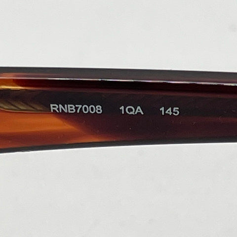 Rag & Bone Women's RNB7008 Square Tortoiseshell Sunglasses Havana Sz 145