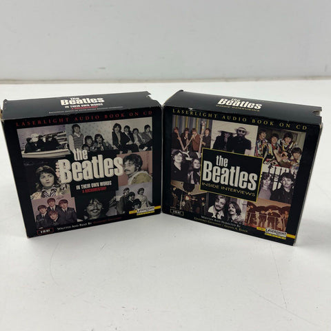 Vintage 1995 The Beatles Lot 2 CD Box Sets In Their Own Words Interviews Sealed
