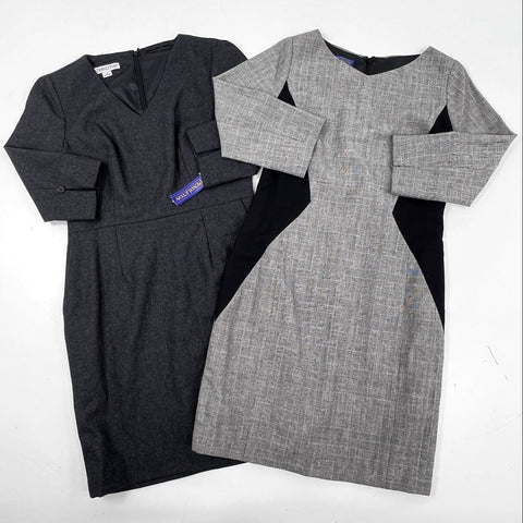 Pendleton Women's Modern Geometry & Glen Plaid Dress Lot NWT Sz 4