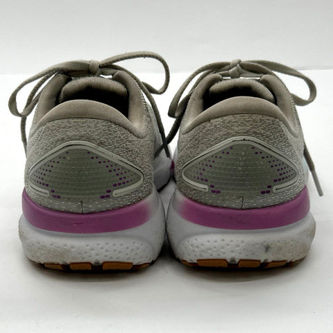 Brooks Ghost 16 Grey Purple Gradient Neutral Running Shoes Size 9