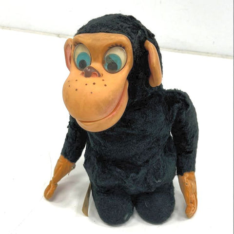 Vintage 1964 Mattel Chester O'Chimp Hand Puppet Plush Toy Made in USA