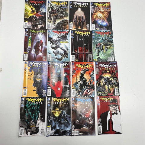Batman Eternal & Batman and Robin Eternal 28 Comic Book Lot DC Comics 2014-16