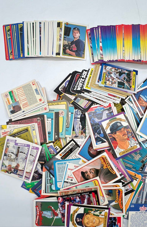 Baseball Card Lot MLB 1980s-90s Topps Donruss Fleer Score 2.5 Lbs See Photos