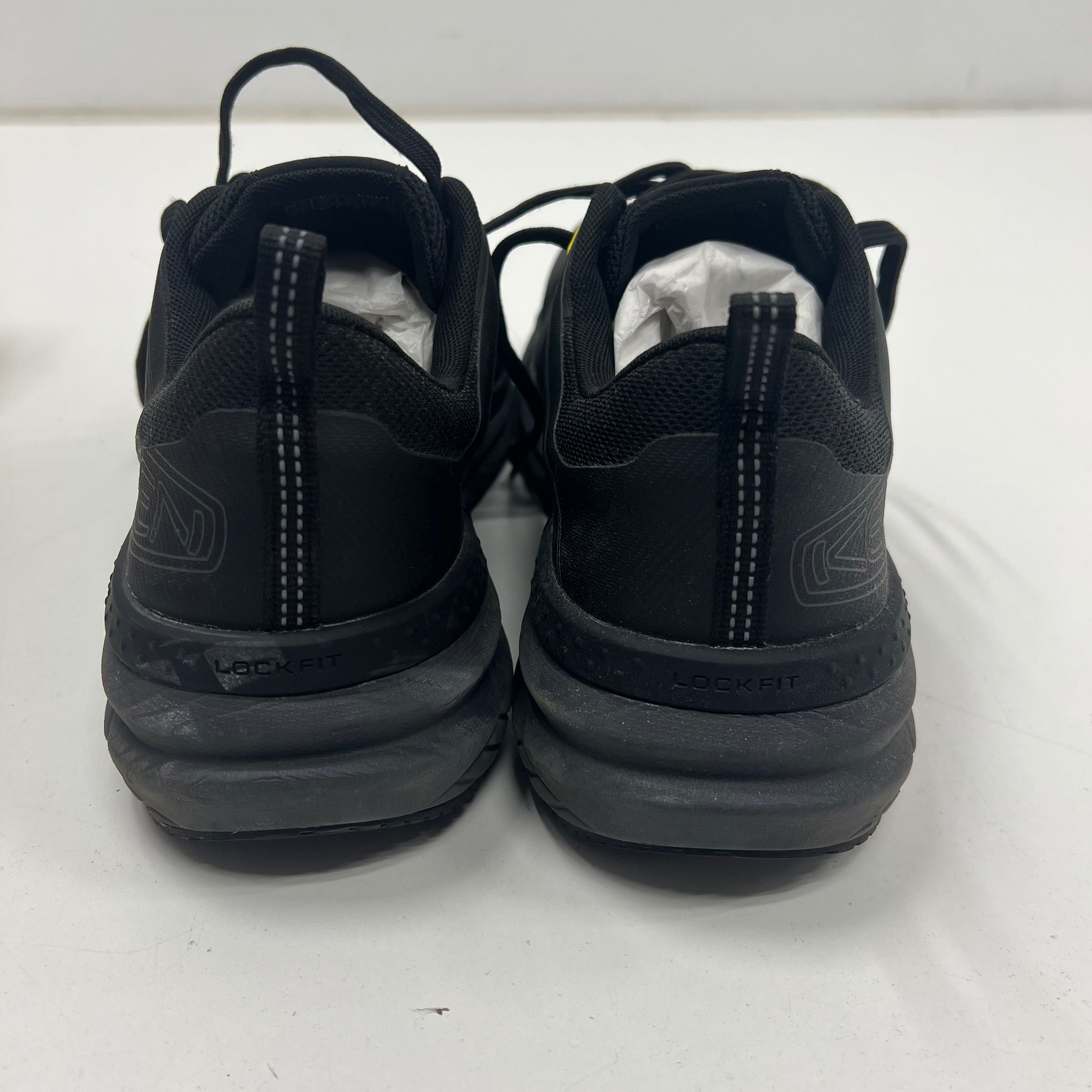Keen Utility Speedworks Carbon Toe Black Safety Work Shoes Men's Size 11D