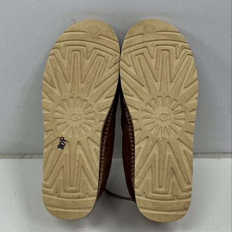 UGG Neumel Chestnut Brown Suede Chukka Boots Mens Size 16