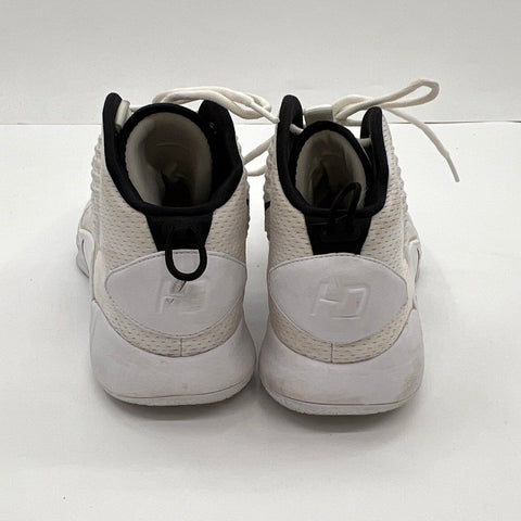 Nike Hyperdunk X Mid White Black Basketball Shoes Men's Size 10.5