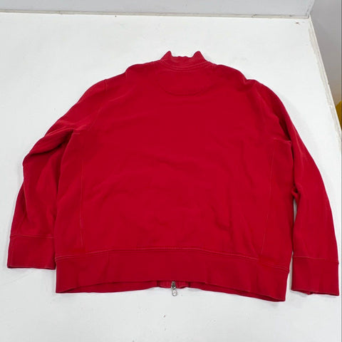 Polo Ralph Lauren Men's Full Zip Mock Neck Jacket Red Embroidered Pony XXL