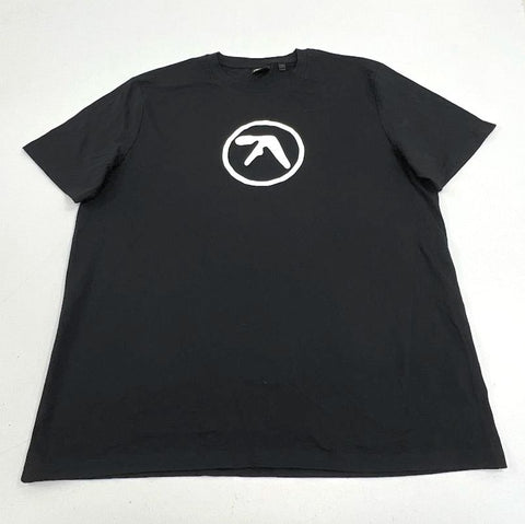 Aphex Twin Classic Logo T-Shirt Electronic Music IDM Official Merch Sz XL