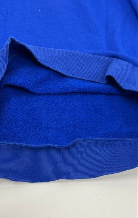 Descente Men's USA Triathlon Blue Crewneck Pullover Sweatshirt Logo Sz XL