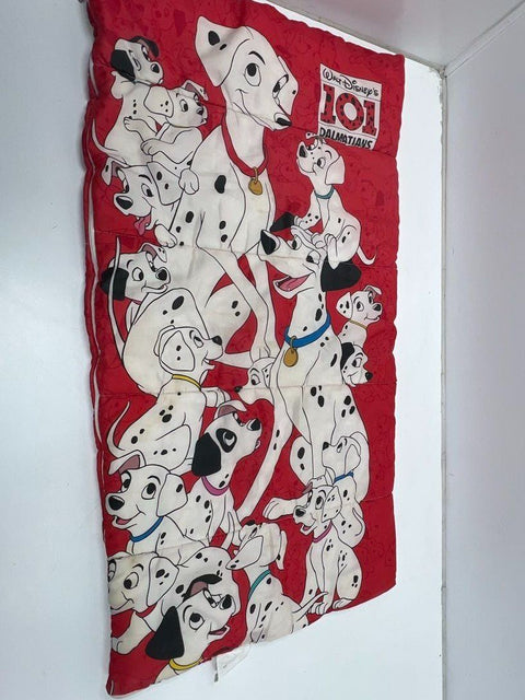 Vintage 90s Disney 101 Dalmatians Kids Sleeping Bag 30x57 Ero Industries