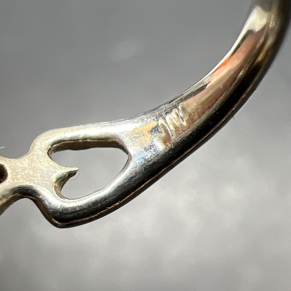 Small Flower Sterling Silver Ring Size 2