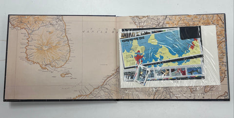 USPS World War II 50th Anniversary Stamp Album Complete Set 1941-1945 Lot 5