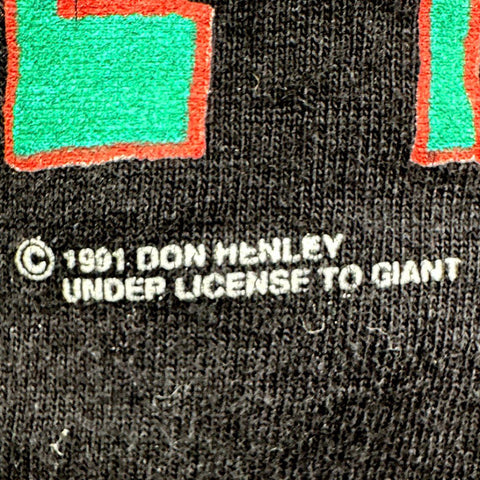 Vintage 1991 Don Henley Solo Tour T-Shirt Single Stitch Giant Sz XL