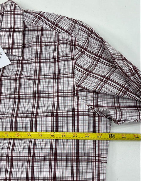 Egara Men's Lot of 2 Plaid Non-Iron Button Up Dress Shirts Size XL NWT