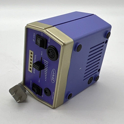 ZENY Nail Master Electric Nail Drill Control Box Purple 18V Power Supply