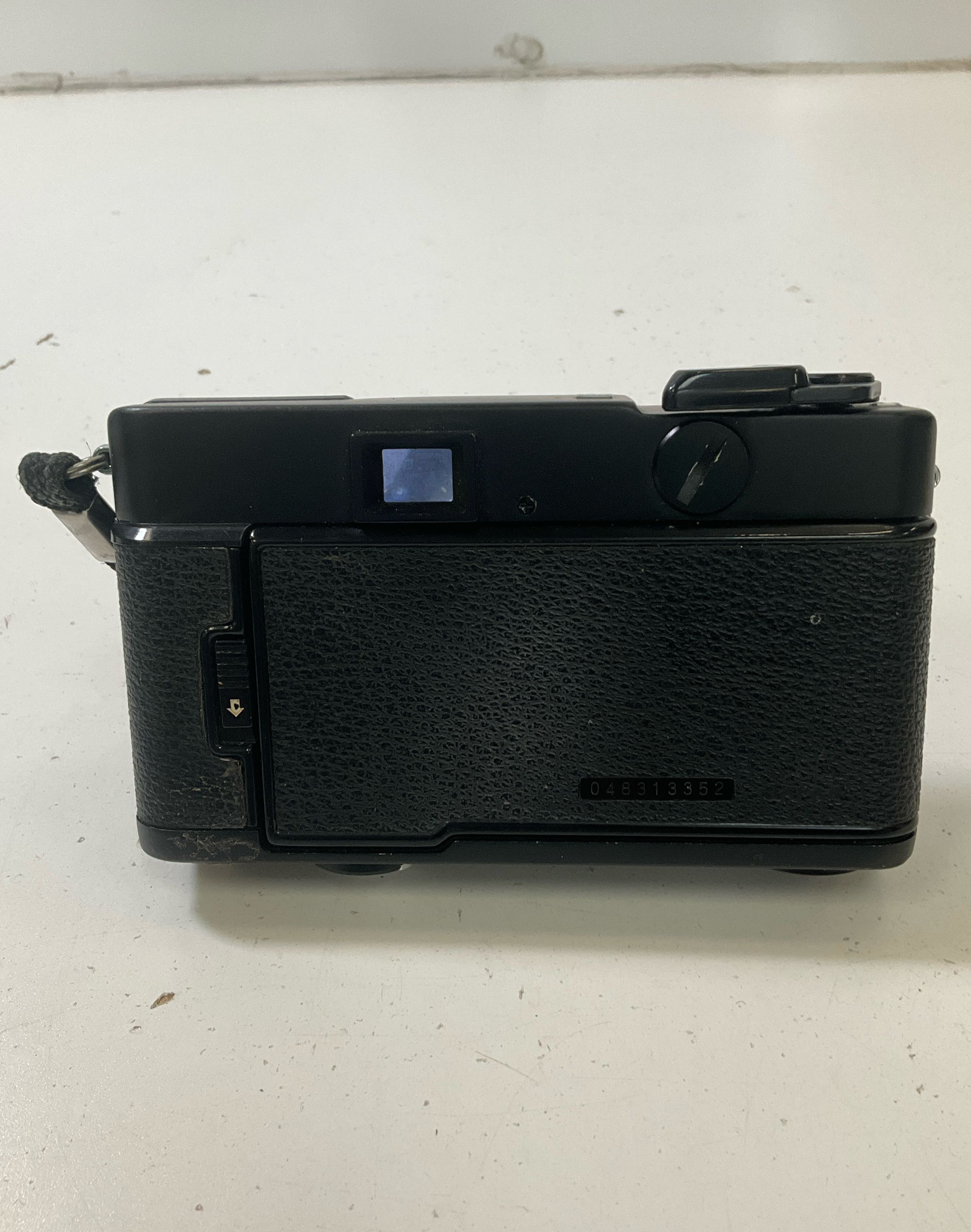 Vivitar 35EF Rangefinder Point & Shoot 35MM Camera w Case UNTESTED