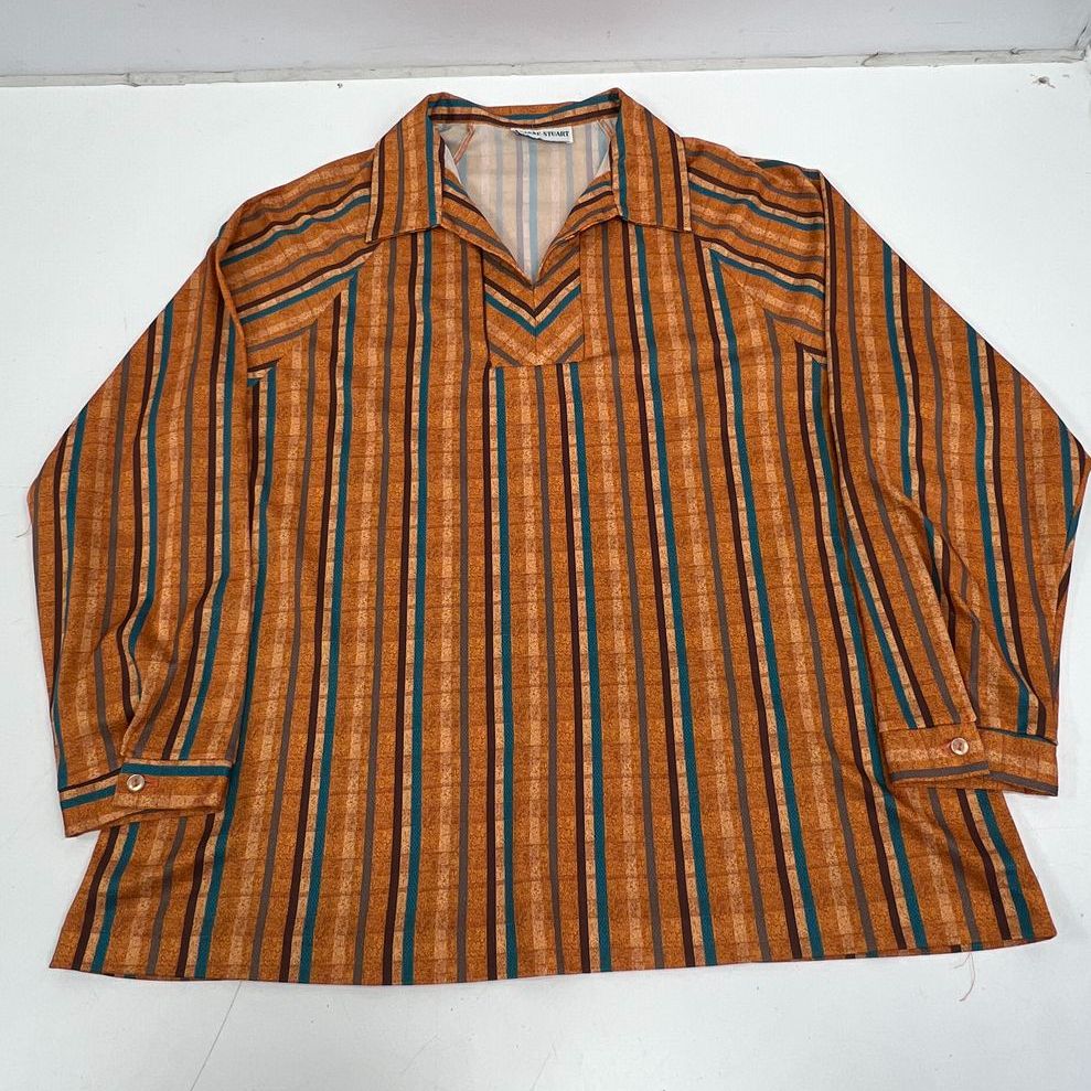 Vintage 70s Womens Clothing Lot 4pc Disco Sequin Blouse Dress ILGWU Union Made