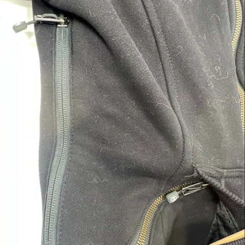 Harley-Davidson Genuine MotorClothes Full Zip Hoodie Reflective Black Sz S