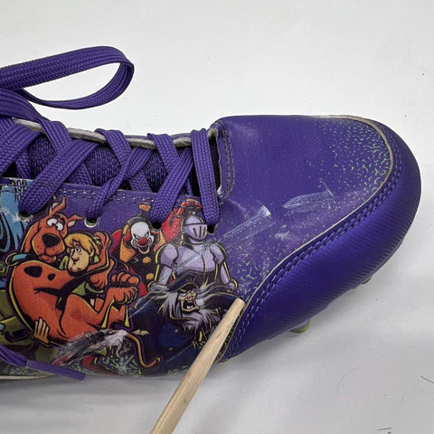 Phenom Scooby-Doo Villains Purple Green Soccer Cleats Men's Size 10