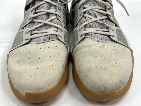 Adidas Pro Vision Cloud White Grey Gum Sole Basketball Shoes Men's Size 18