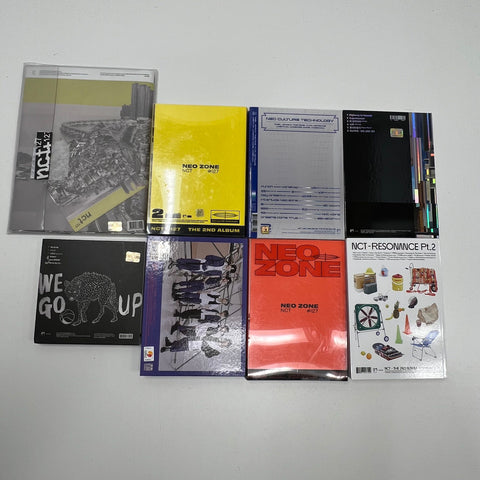 NCT 127 NCT Dream K-Pop Album CD Lot of 8 Neo Zone Resonance Regular Irregular