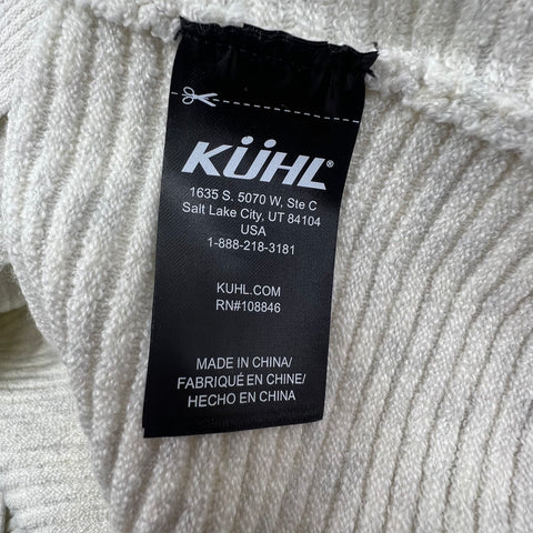 Kuhl Natural Solace Ribbed Cowl Neck Sweater Women's M NWT