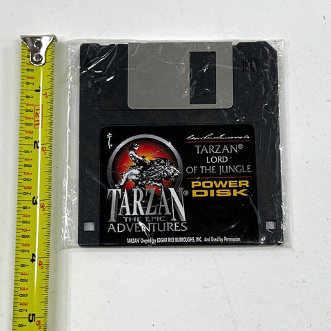 Tarzan The Epic Adventures Lord of the Jungle Power Disk PC 3.5" Floppy Sealed
