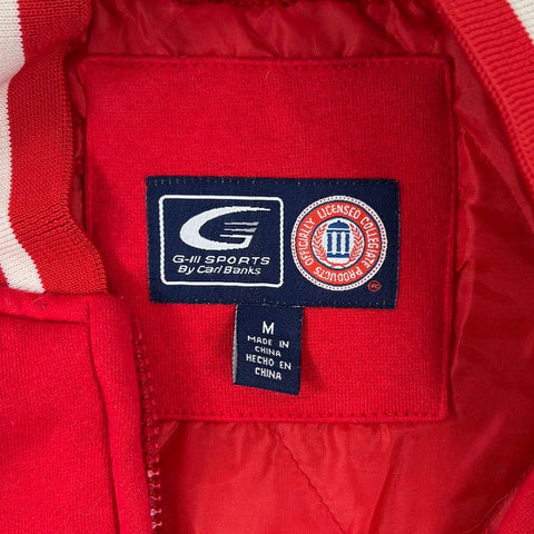 Vintage G-III Nebraska Huskers National Champions Varsity Jacket Red Sz M