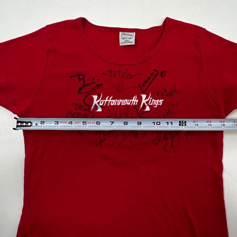 Vintage 2000s Kottonmouth Kings Autographed Graphic T-Shirt Red Sz S