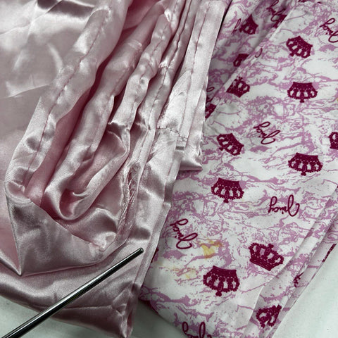 Juicy Couture 8 Piece Satin Bed Set King Pink Leopard Print Comforter Set