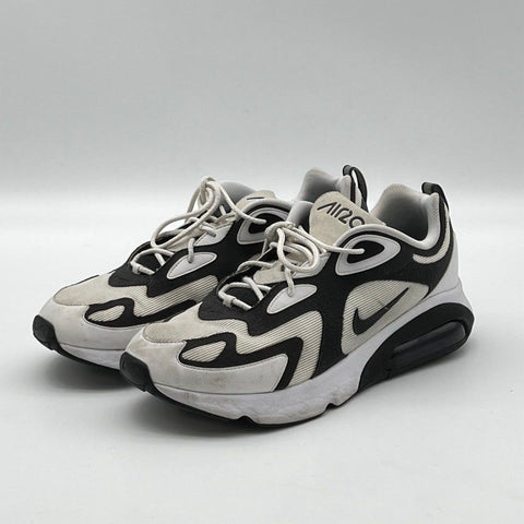 Nike Air Max 200 White Black Anthracite Running Lifestyle Sneakers Size 13