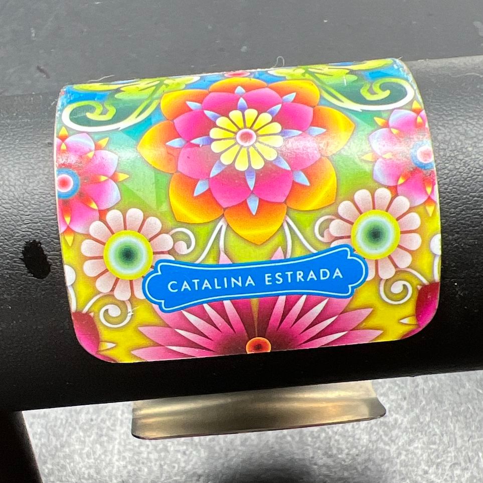 Catalina Estrada Bright Floral Cuff Bracelet